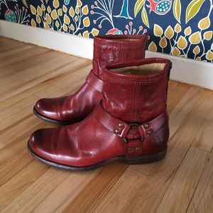 Frye Ryder Harness Boots